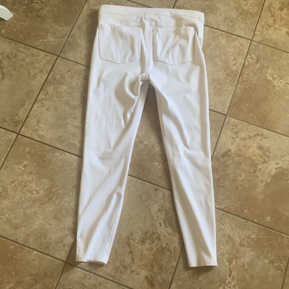 Spanx stretch tummy control denim white - ankle skinny jeans - Picture 10 of 12